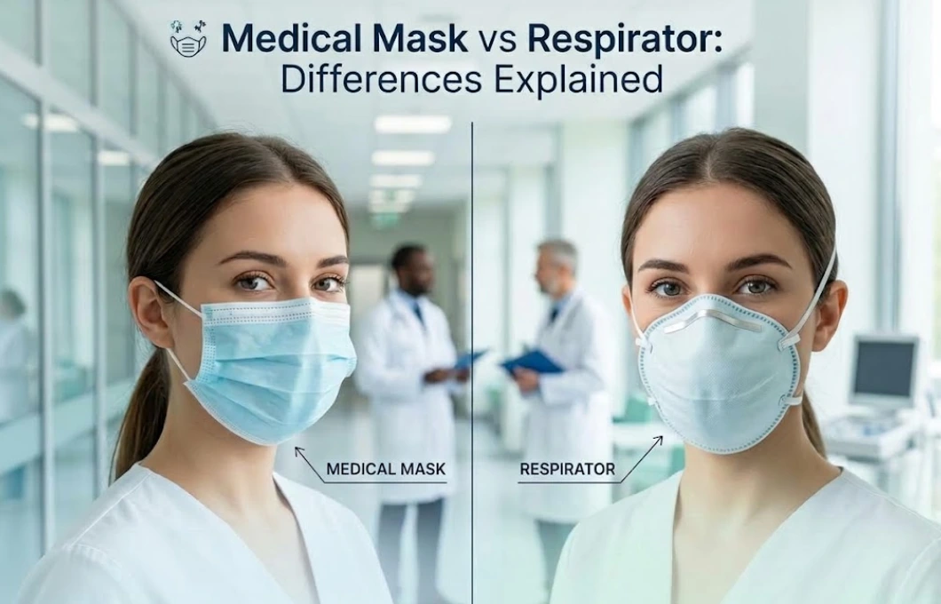 medical mask vs respirator